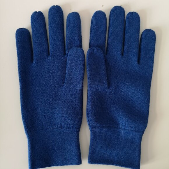 NWT LULULEMON Blue Wool Blend Alpine Air Glove & Beanie Combo Set Men's S/M - Picture 3 of 8